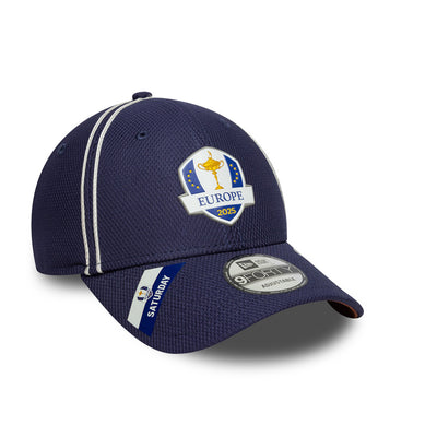 RYDER CUP 2025 TEAM EUROPE REPLICA SATURDAY DIAMOND ERA 2-TONE BORWN UNDERVISOR NAVY 9FORTY CAP