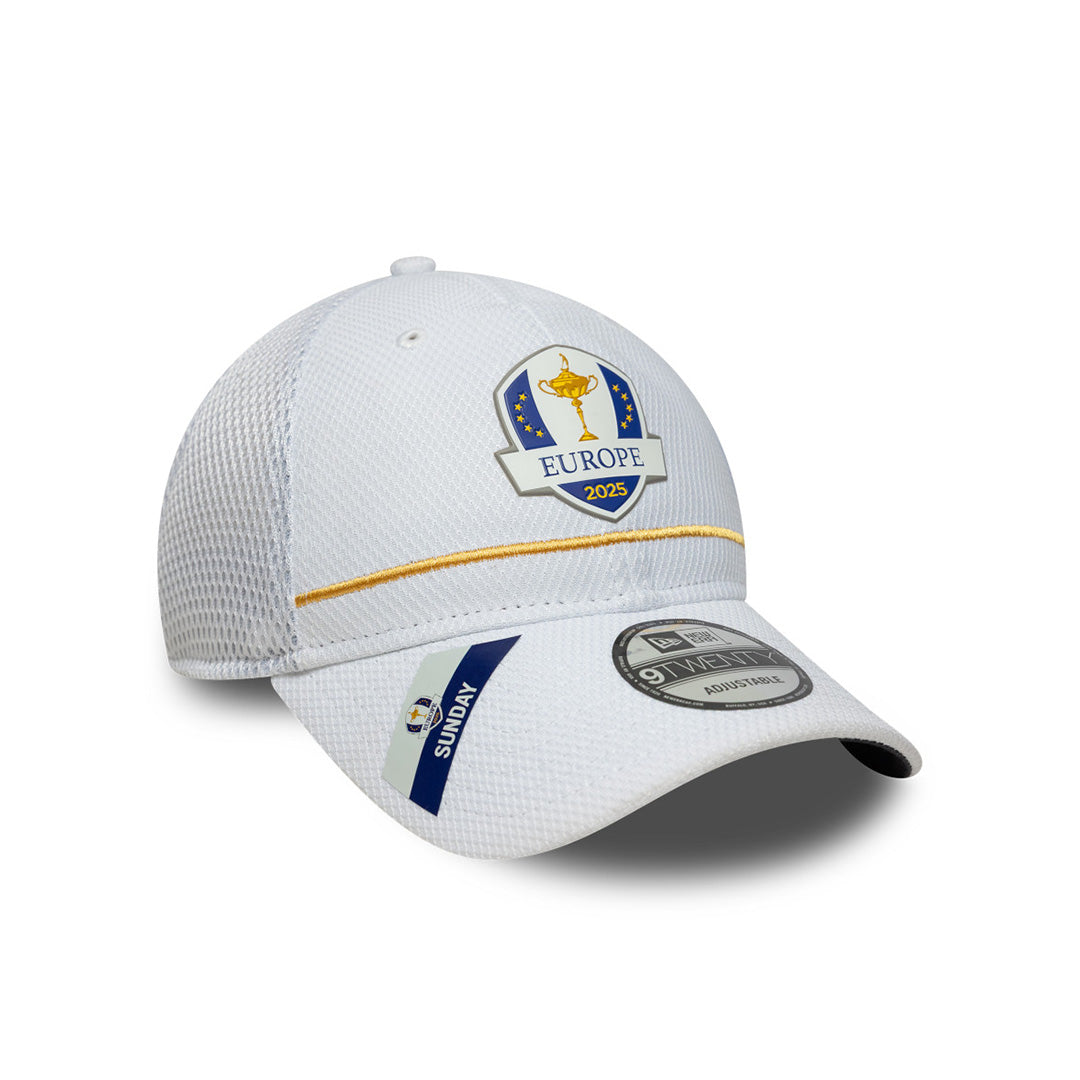 RYDER CUP 2025 TEAM EUROPE REPLICA SUNDAY DIAMOND ERA WHITE 9TWENTY CAP