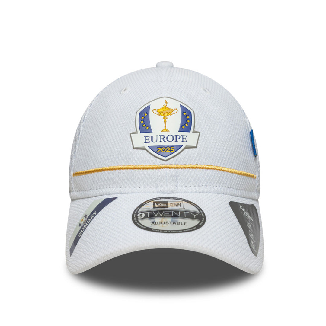 RYDER CUP 2025 TEAM EUROPE REPLICA SUNDAY DIAMOND ERA WHITE 9TWENTY CAP