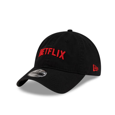 NEW ERA X NETFLIX LOGO BLACK 9TWENTY CAP