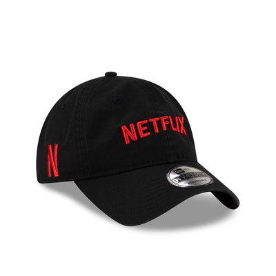 NEW ERA X NETFLIX LOGO BLACK 9TWENTY CAP
