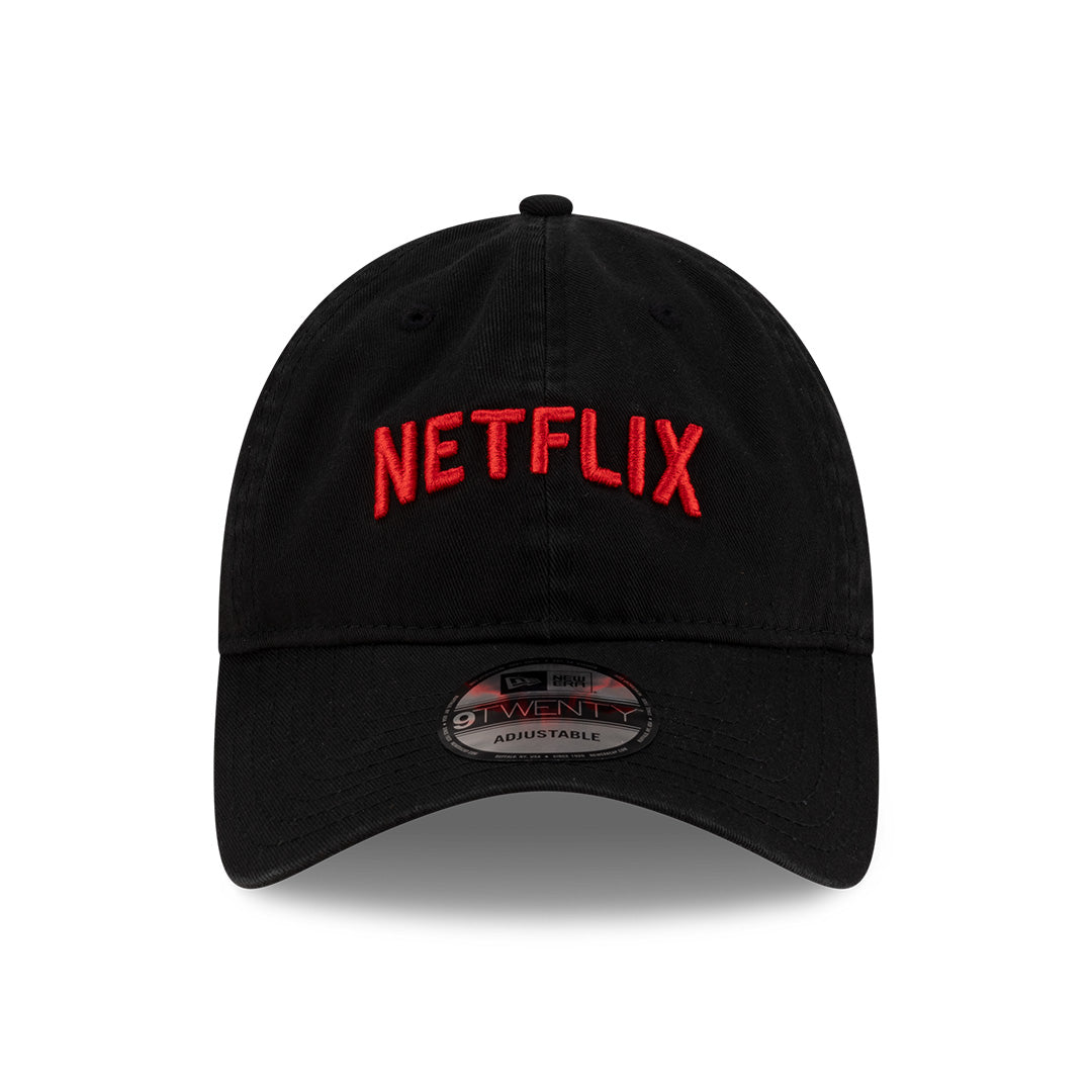 NEW ERA X NETFLIX LOGO BLACK 9TWENTY CAP