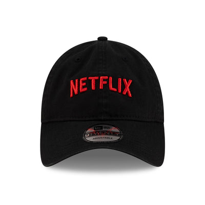 NEW ERA X NETFLIX LOGO BLACK 9TWENTY CAP