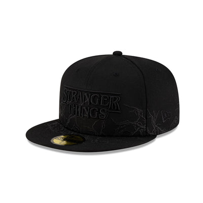 NEW ERA X NETFLIX STRANGER THINGS BLACK 59FIFTY CAP