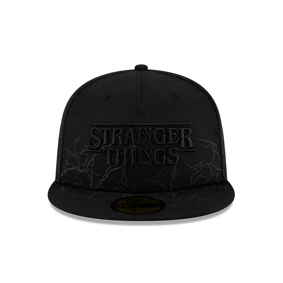 NEW ERA X NETFLIX STRANGER THINGS BLACK 59FIFTY CAP