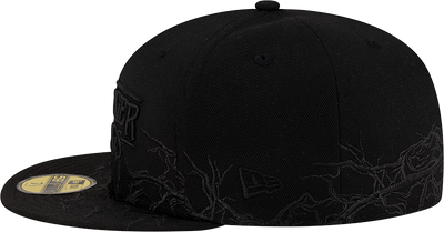 NEW ERA X NETFLIX STRANGER THINGS BLACK 59FIFTY CAP