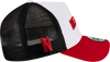 NEW ERA X NETFLIX 2-TONE SCARLET VISOR WHITE 9FORTY AF TRUCKER CAP