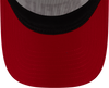NEW ERA X NETFLIX 2-TONE SCARLET VISOR WHITE 9FORTY AF TRUCKER CAP