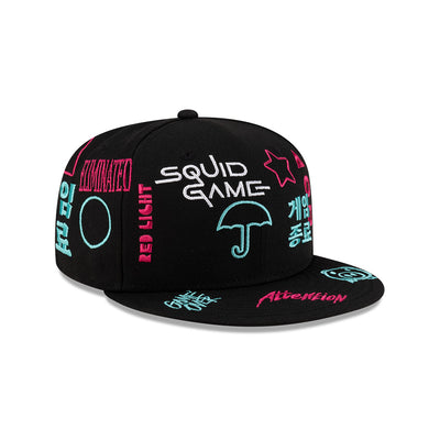 NEW ERA X NETFLIX SQUID GAME BLACK 59FIFTY CAP