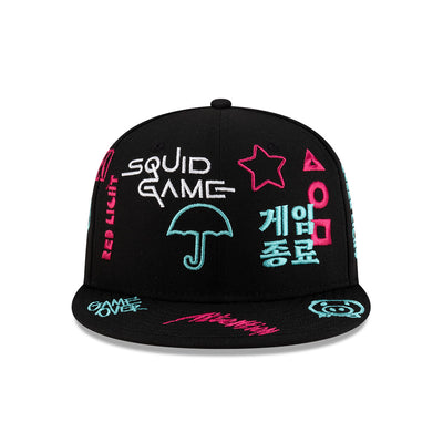 NEW ERA X NETFLIX SQUID GAME BLACK 59FIFTY CAP