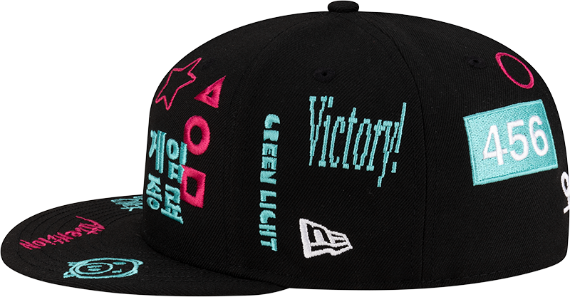 NEW ERA X NETFLIX SQUID GAME BLACK 59FIFTY CAP