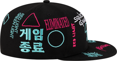 NEW ERA X NETFLIX SQUID GAME BLACK 59FIFTY CAP