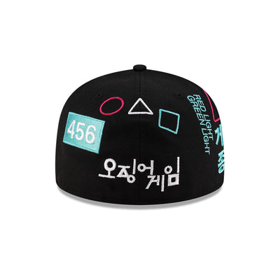 NEW ERA X NETFLIX SQUID GAME BLACK 59FIFTY CAP