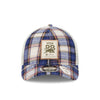 VISA CASH APP RACING BULLS AUSTIN PLAID FLANNEL DARK BLUE 9FORTY MC CAP