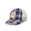 VISA CASH APP RACING BULLS AUSTIN TEAM PLAID FLANNEL DARK BLUE 9FORTY MC CAP