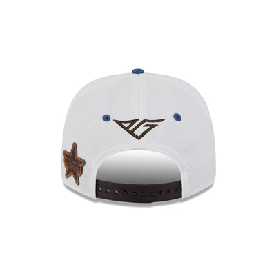 BWT ALPINE F1 TEAM AUSTIN RACE SPECIAL 10 2-TONE DENIM VISOR BEIGE 9SEVENTY STRETCH SNAP CAP