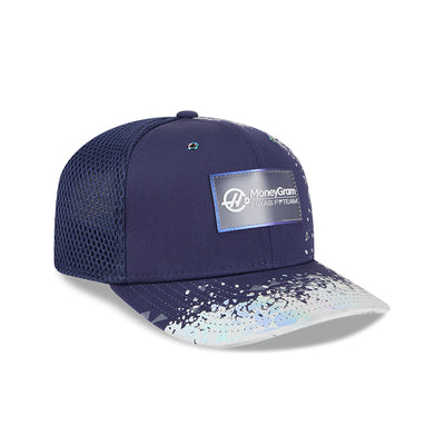 MONEYGRAM HAAS F1 TEAM LAS VEGAS RACE SPECIAL NAVY 9SEVENTY STRETCH SNAP CAP