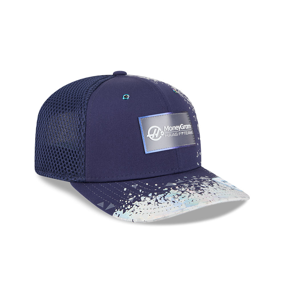 MONEYGRAM HAAS F1 TEAM LAS VEGAS RACE SPECIAL 87 NAVY 9SEVENTY STRETCH SNAP CAP