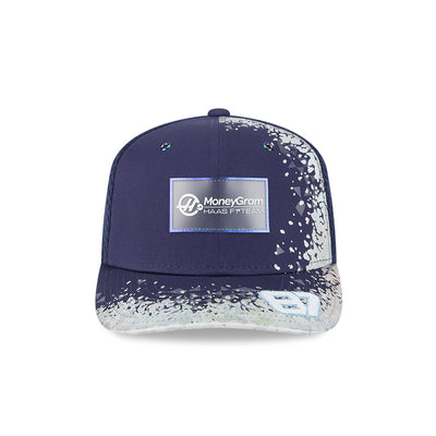 MONEYGRAM HAAS F1 TEAM LAS VEGAS RACE SPECIAL 87 NAVY 9SEVENTY STRETCH SNAP CAP