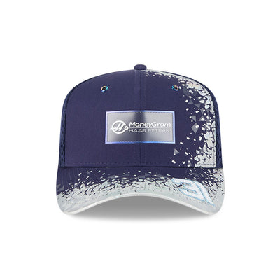 MONEYGRAM HAAS F1 TEAM LAS VEGAS RACE SPECIAL 31 NAVY 9FIFTY STRETCH SNAP CAP