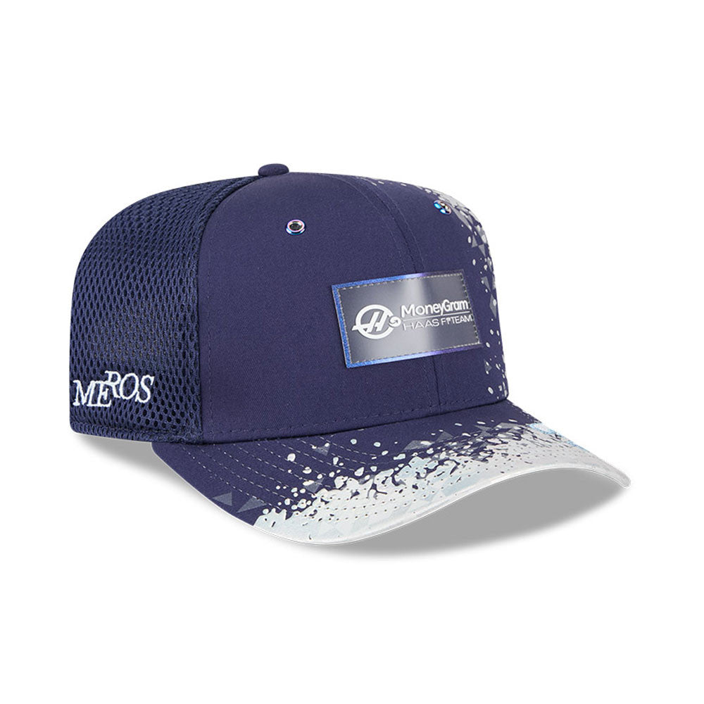 MONEYGRAM HAAS F1 TEAM LAS VEGAS RACE SPECIAL 31 NAVY 9FIFTY STRETCH SNAP CAP