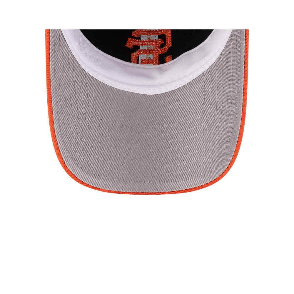 OVO® X MLB SAN FRANCISCO 2-TONE ORANGE VISOR BLACK 9TWENTY CAP