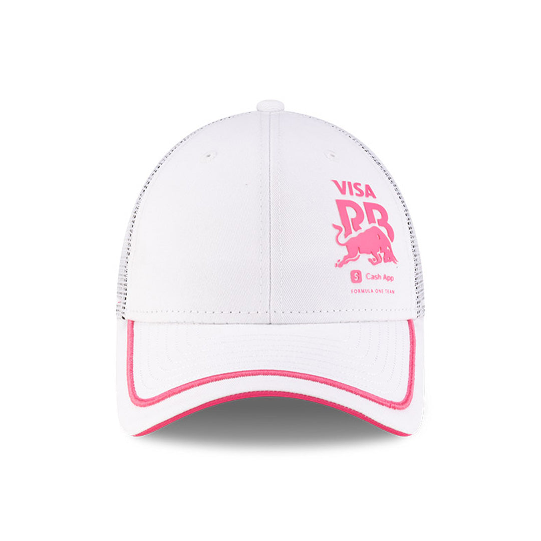 VISA CASH APP RACING BULLS F1 TEAM MIAMI RACE SPECIAL WHITE 9FORTY AF TRUCKER
