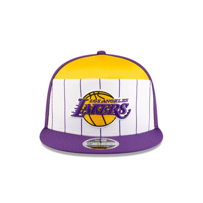 NBA TIP OFF 2025 LOS ANGELES LAKERS PURPLE SPLIT PANEL 9FIFTY CAP