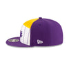 NBA TIP OFF 2025 LOS ANGELES LAKERS PURPLE SPLIT PANEL 9FIFTY CAP