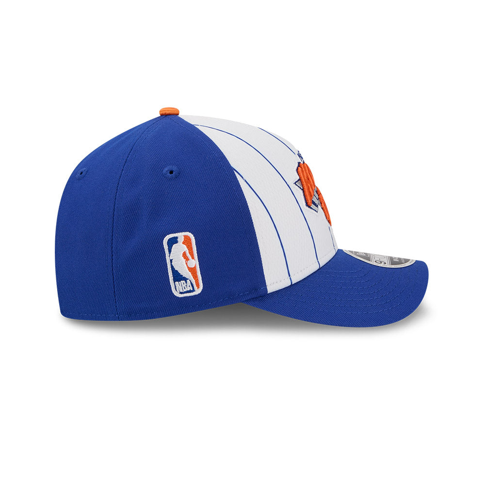 NBA TIP OFF 2025 NEW YORK KNICKS MED BLUE M-CROWN AF CAP