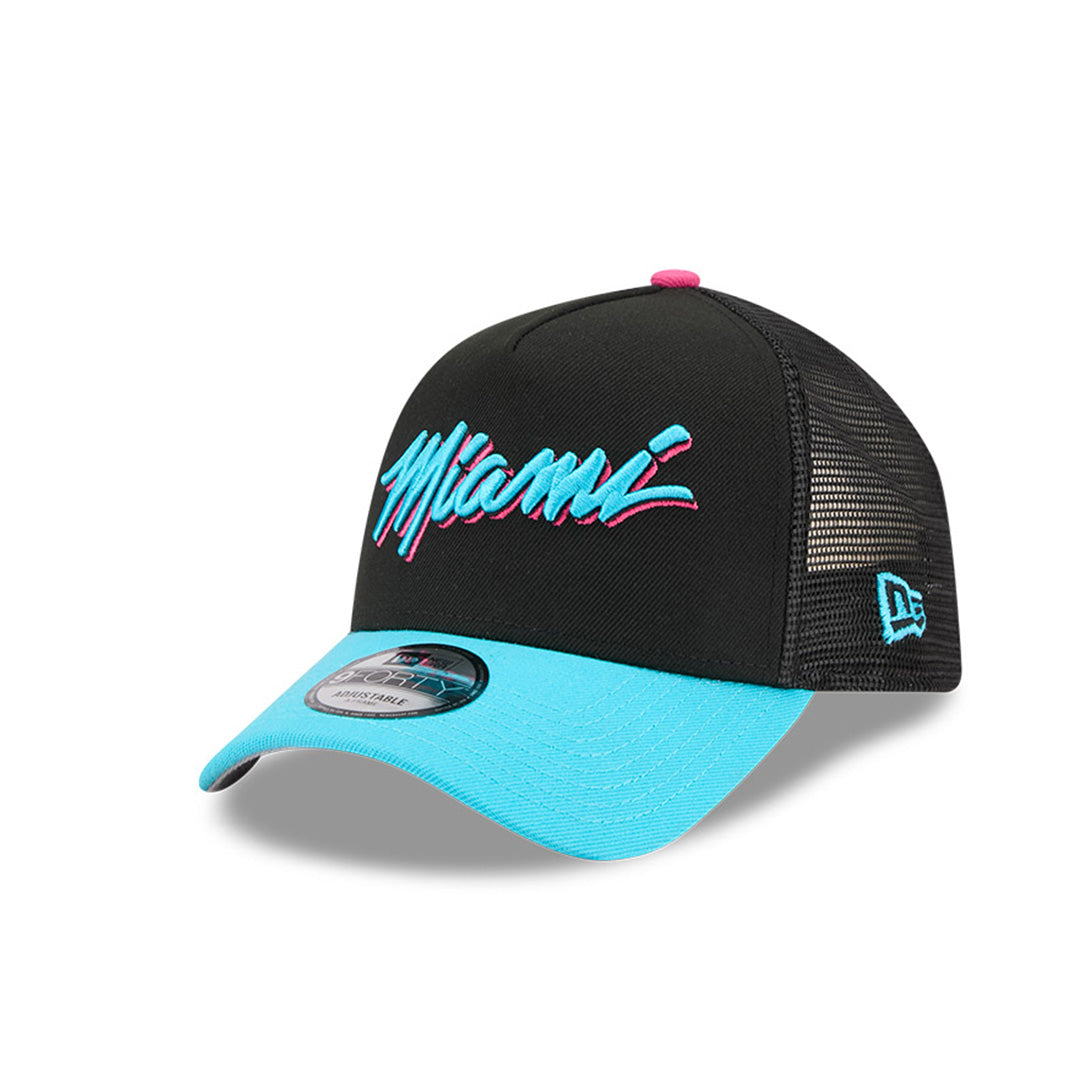 NBA AUTHENTICS-CITY EDITION 2025 MIAMI HEAT 9FORTY AF CAP