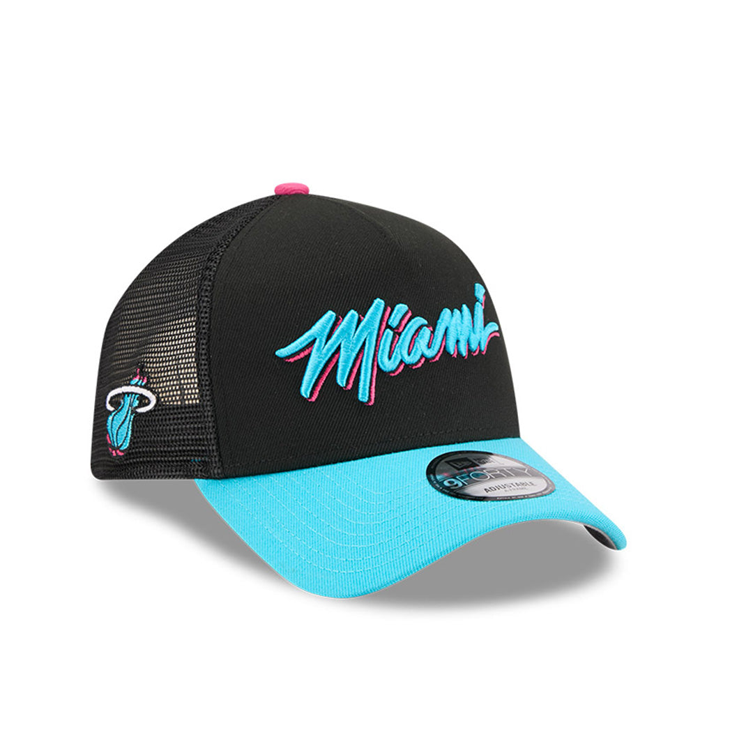 NBA AUTHENTICS-CITY EDITION 2025 MIAMI HEAT 9FORTY AF CAP