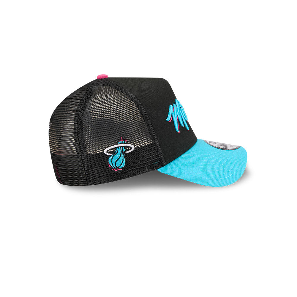 NBA AUTHENTICS-CITY EDITION 2025 MIAMI HEAT 9FORTY AF CAP