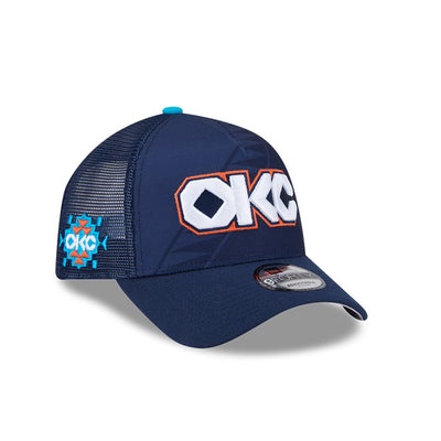 NBA AUTHENTICS-CITY EDITION 2025 OKLAHOMA CITY THUNDER 9FORTY AF CAP
