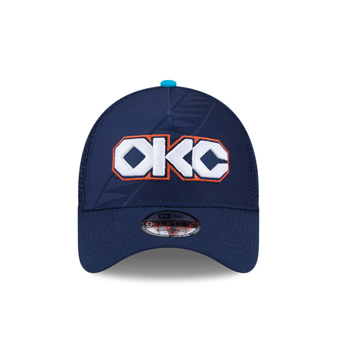 NBA AUTHENTICS-CITY EDITION 2025 OKLAHOMA CITY THUNDER 9FORTY AF CAP