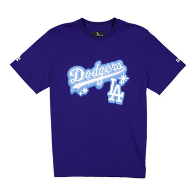 OVO® X MLB LOS ANGELES DODGERS DARK ROYAL SHORT SLEEVE T-SHIRT