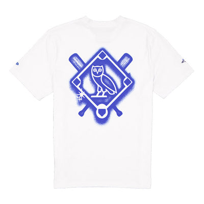OVO® X MLB TORONTO BLUE JAYS WHITE SHORT SLEEVE T-SHIRT