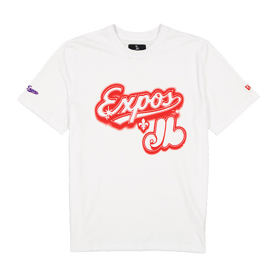 OVO® X MLB MONTREAL EXPOS WHITE SHORT SLEEVE T-SHIRT