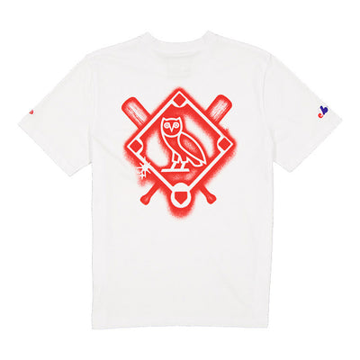OVO® X MLB MONTREAL EXPOS WHITE SHORT SLEEVE T-SHIRT