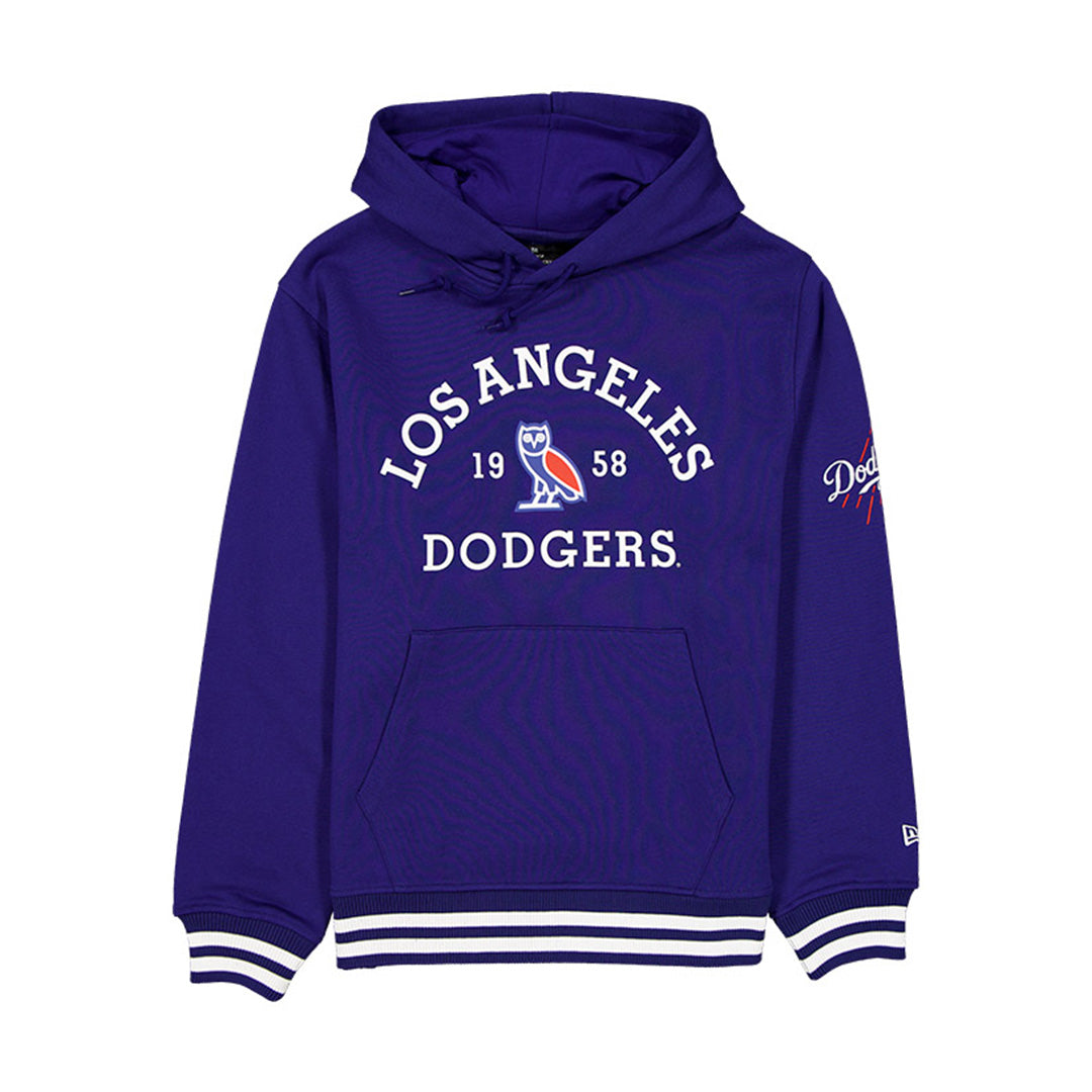 OVO® X MLB LOS ANGELES DODGERS DARK ROYAL HOODIE