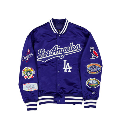 OVO® X MLB LOS ANGELES DODGERS DARK ROYAL JACKET