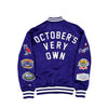 OVO® X MLB LOS ANGELES DODGERS DARK ROYAL JACKET
