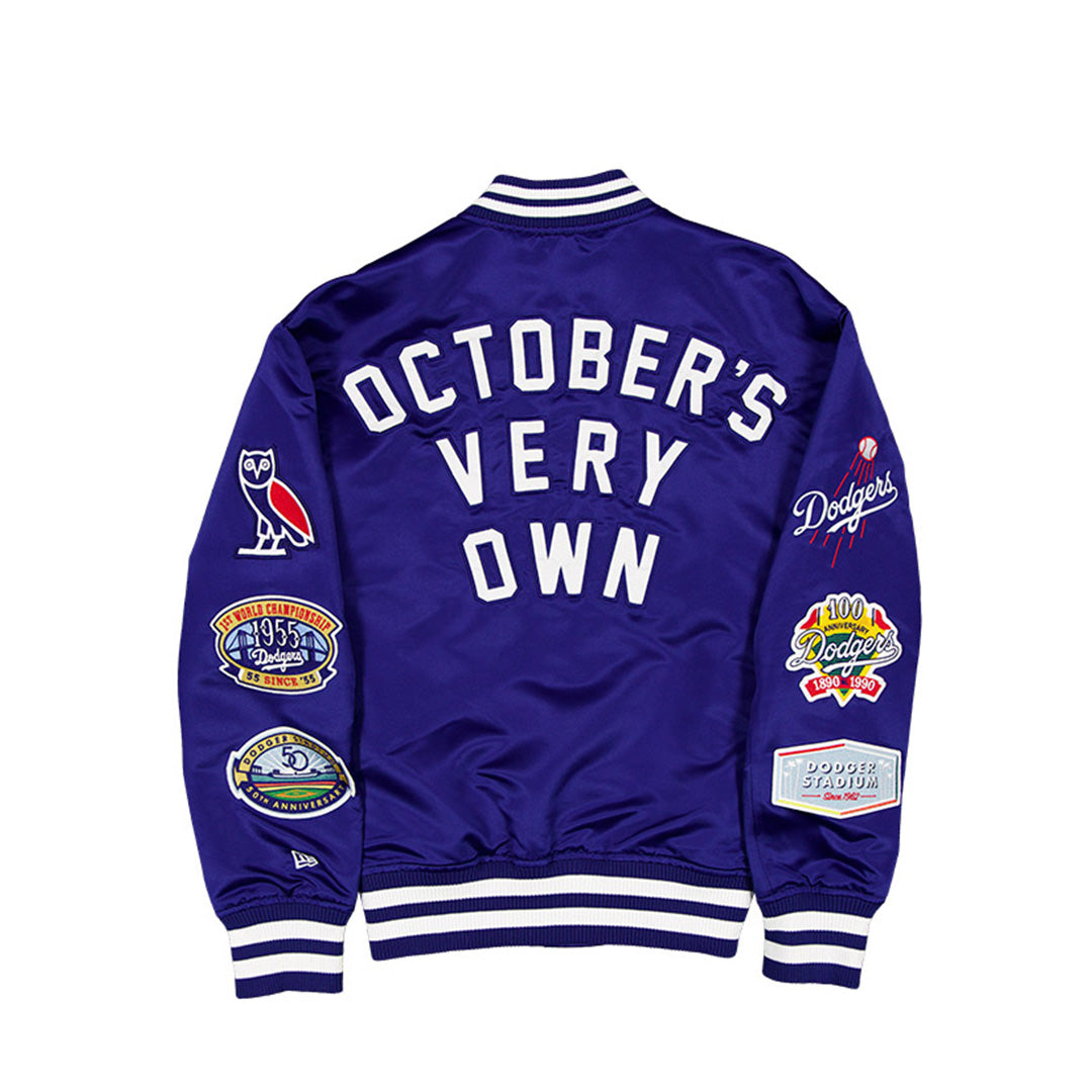 OVO® X MLB LOS ANGELES DODGERS DARK ROYAL JACKET