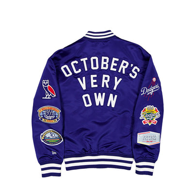 OVO® X MLB LOS ANGELES DODGERS DARK ROYAL JACKET
