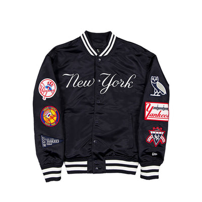 OVO® X MLB NEW YORK YANKEES NAVY JACKET