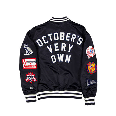 OVO® X MLB NEW YORK YANKEES NAVY JACKET