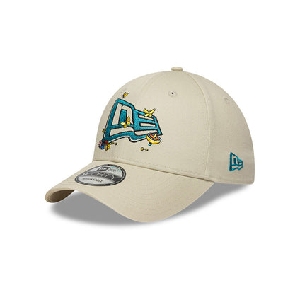 NEW ERA X NETFLIX SQUID GAME DDAKJI LIGHT BEIGE 9FORTY CAP