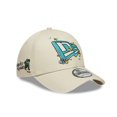 NEW ERA X NETFLIX SQUID GAME DDAKJI LIGHT BEIGE 9FORTY CAP