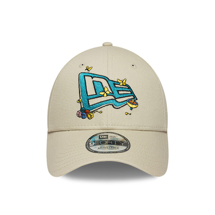 NEW ERA X NETFLIX SQUID GAME DDAKJI LIGHT BEIGE 9FORTY CAP