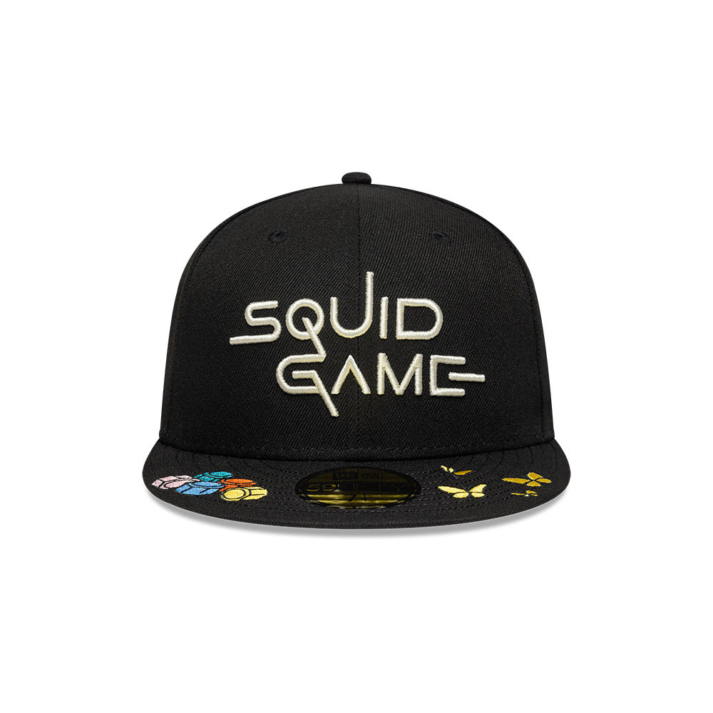 NEW ERA X NETFLIX SQUID GAME GROUP ROPE JUMP BLACK 59FIFTY CAP